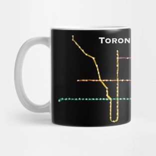 Toronto TTC Supbeat Map Mug